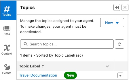Tema Travel Documentation (Documentación de viaje).
