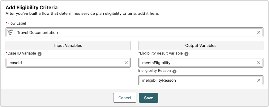 设置页面已添加资格条件。