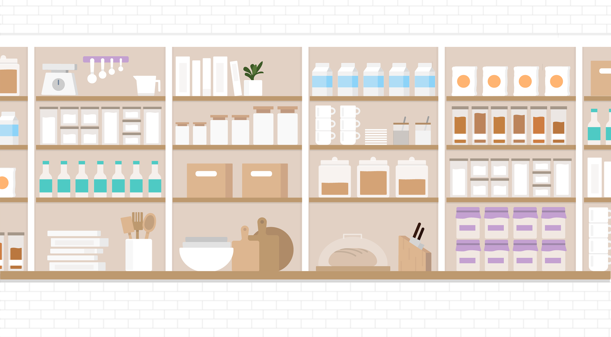 EDA is like a perfectly organized and fully-stocked pantry.