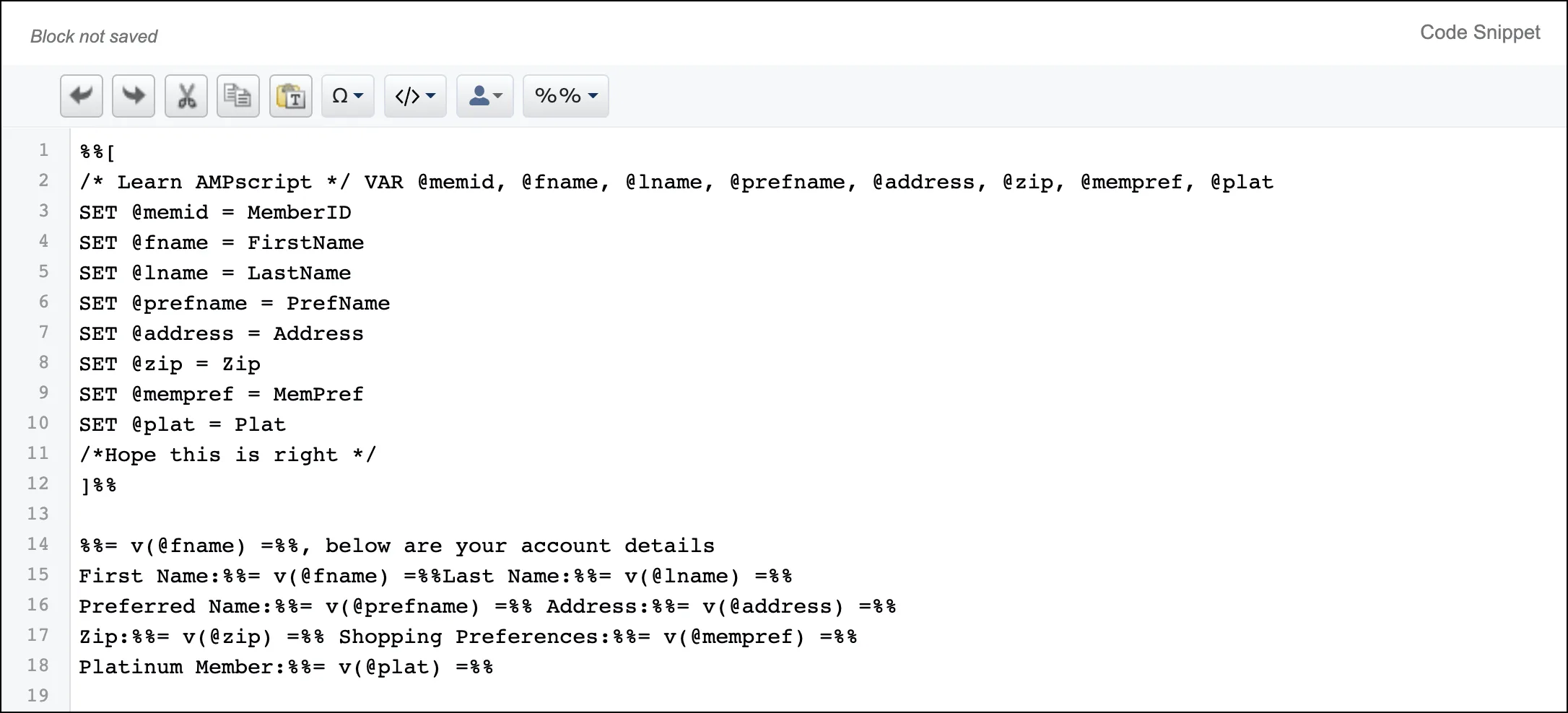 Unidad Redactar AMPscript | Salesforce Trailhead