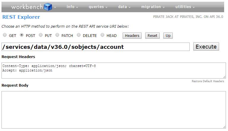 Encabezados de solicitud REST