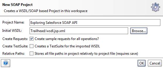 Como explorar a API SOAP do Salesforce com o SoapUI