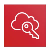 The service icon for AWS SSO, a cloud with a key