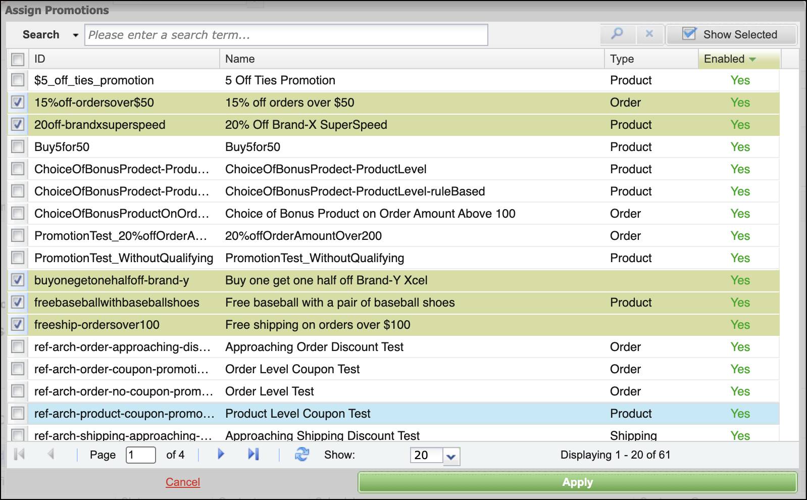 In Business Manager, assign the promotion that you created.