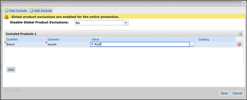 In Business Manager, configure discounted products.