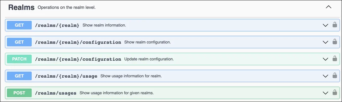 Access an on-demand sandbox  realm.