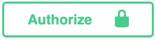 REST API の [Authorize (認証)] アイコンがロック済みに変わります。
