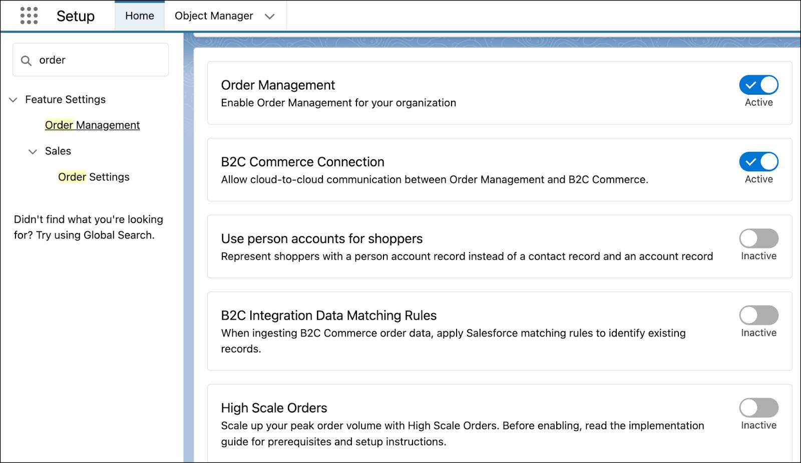 Enable High-Scale OrderManagement.