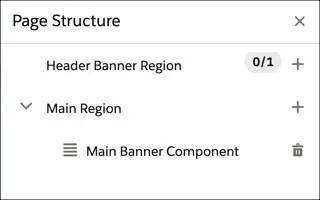 In Page Designer, add another component to the page structure.