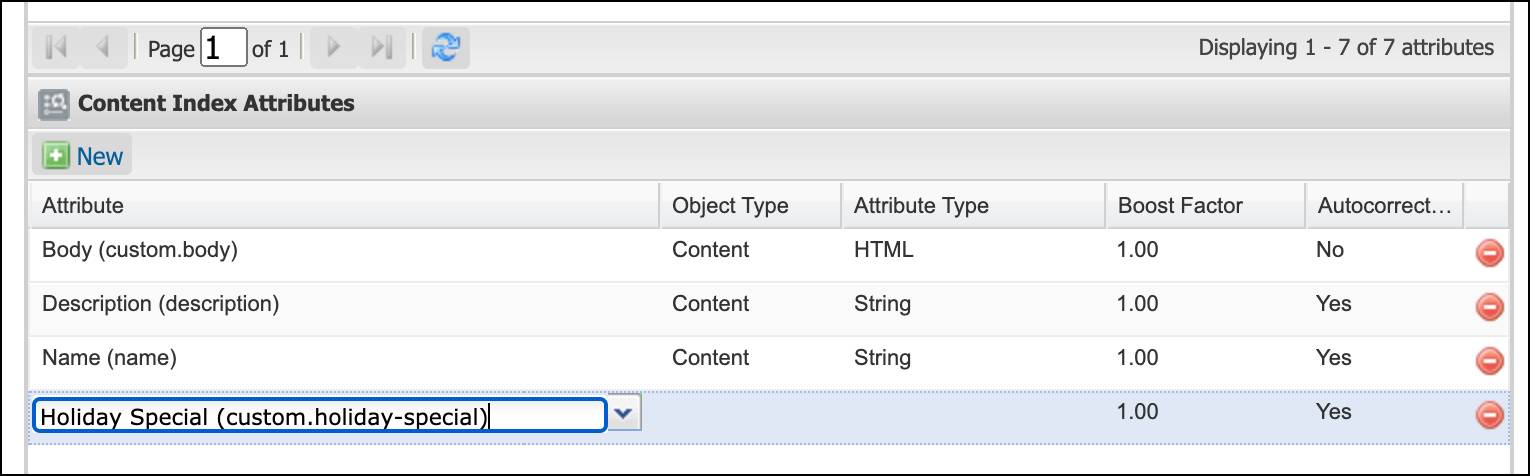 In Business Manager, add a new system content object attribute to the content index.