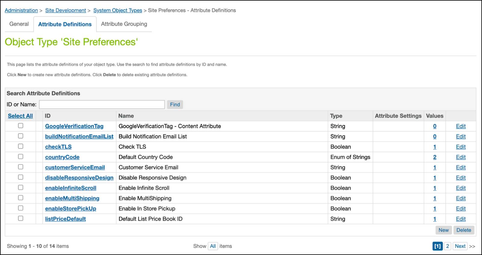 In Business Manager, create a new site preference system object attribute definition.