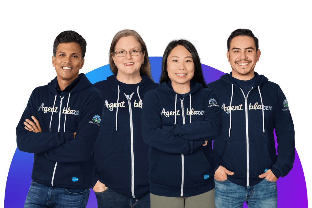 Agentblazers prenant la pose.