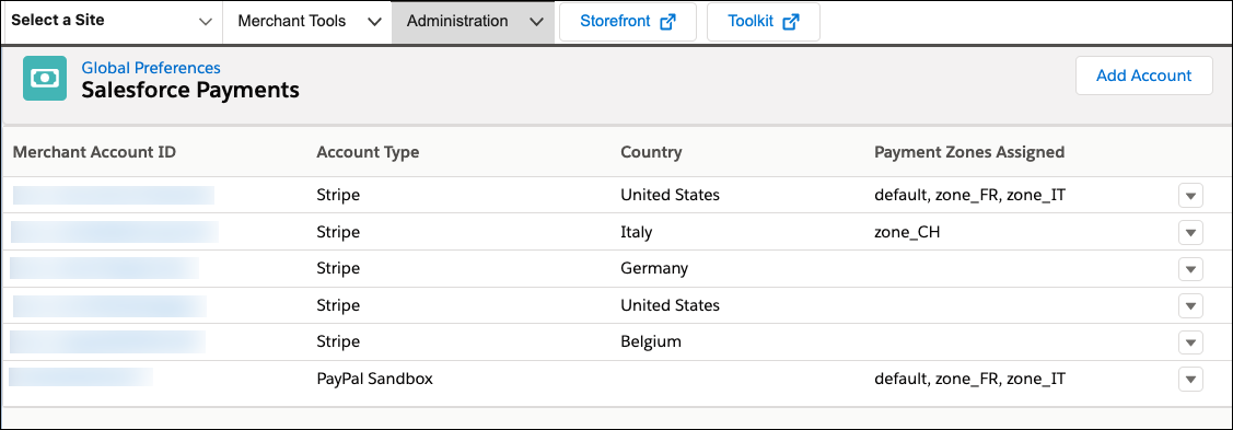 Configure Salesforce Payments for Stripe.