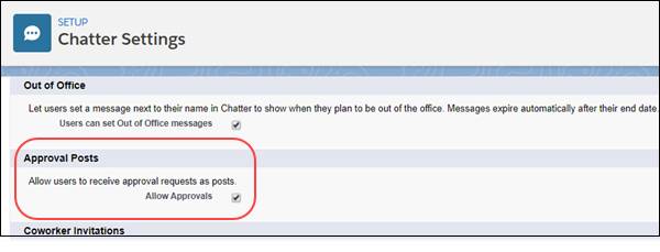 フィードからのレコードの承認 単元 Salesforce Trailhead
