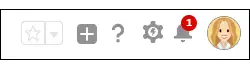 In-app notifications icon