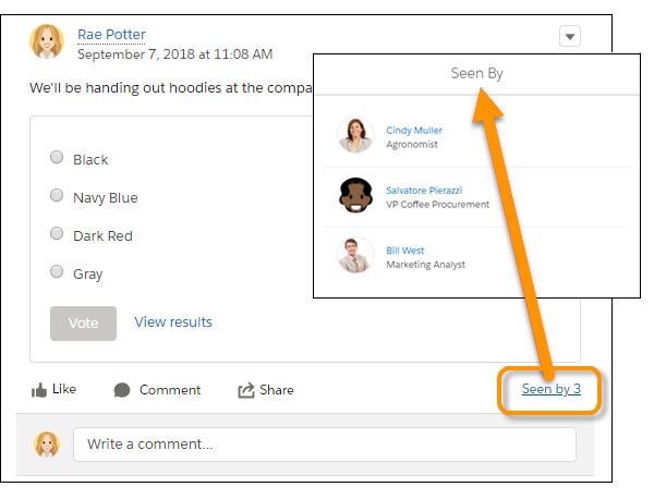 参照者の数とリスト