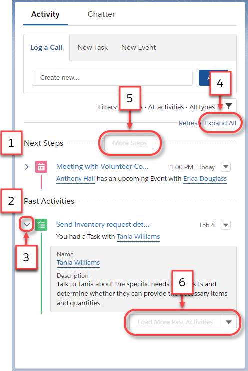 Relate Constituent Data with Program Activities Unit | Salesforce