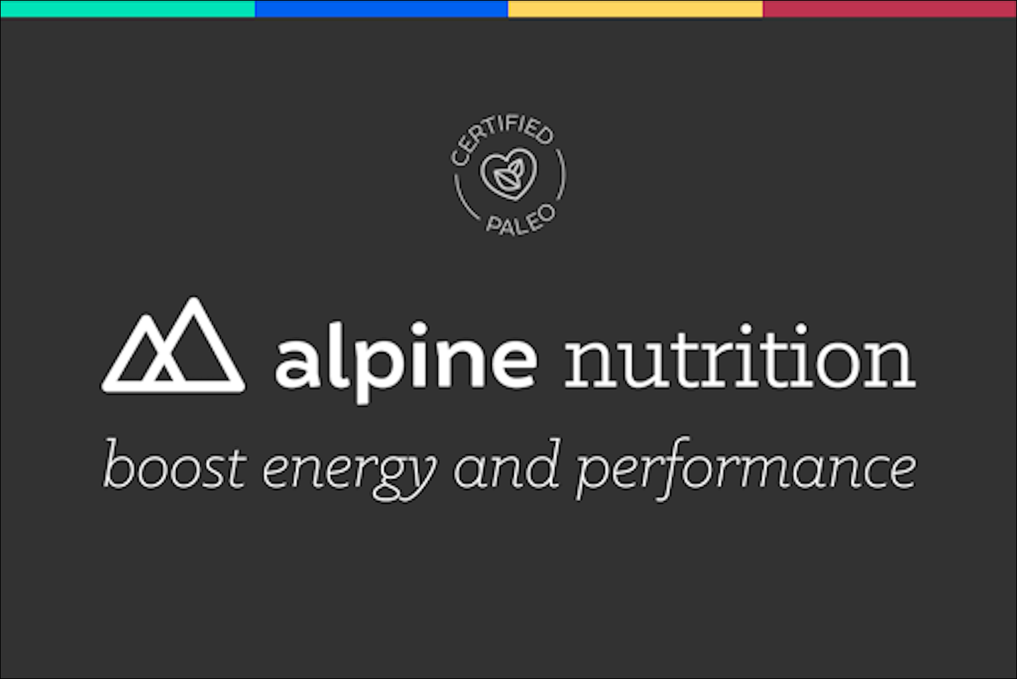 The Alpine Group Nutrition & Beverages brand banner.