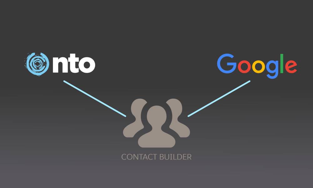 Contact Builder が NTO Web サイトデータと Google アナリティクスデータの間のギャップを橋渡ししています。