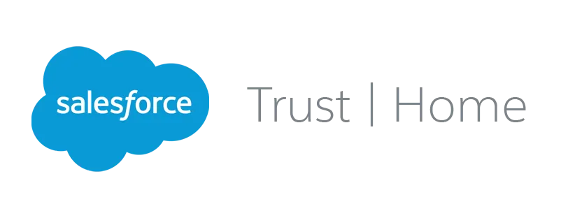 Salesforce Trust のロゴ