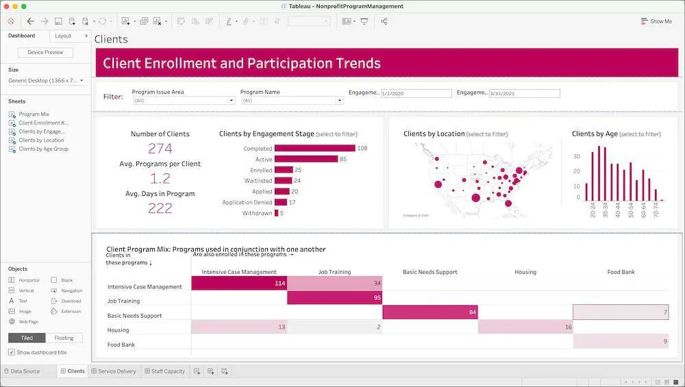 The Accelerator in Tableau Desktop