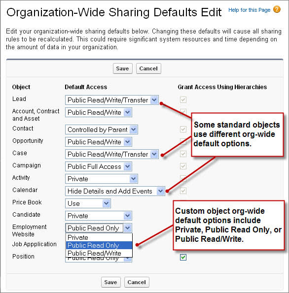 how to change preferences to read write