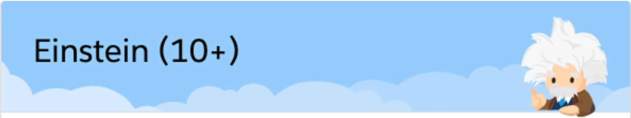 Header text is on the solid blue background of the image and the clouds are below it.