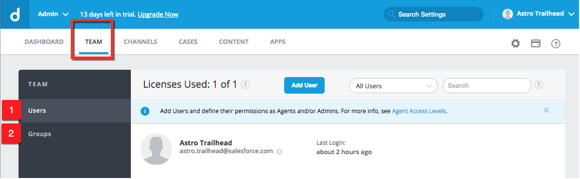 Lektion Get To Know The Admin Console Salesforce Trailhead