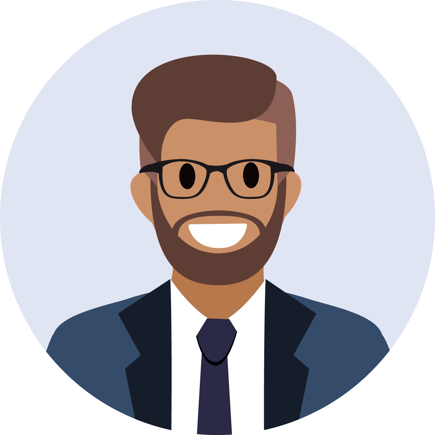 Portrait illustration of Chris.
