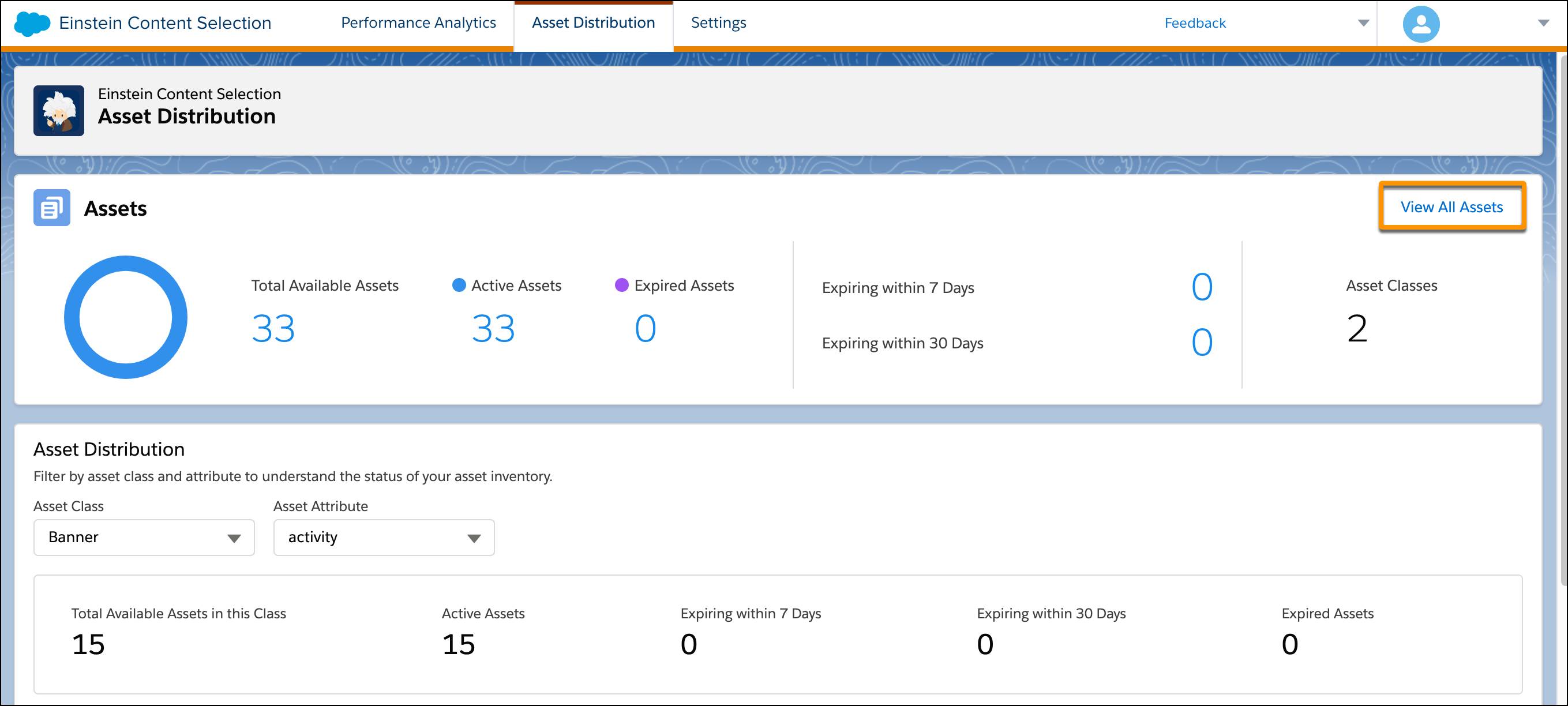 Unité Get Started with Einstein Content Selection Salesforce