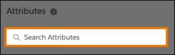 Attributes highlighted in orange.