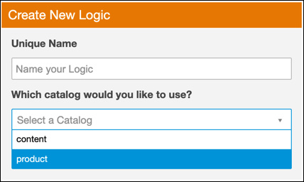 Create new logic screen.