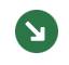 Green circle with arrow pointing diagonally down