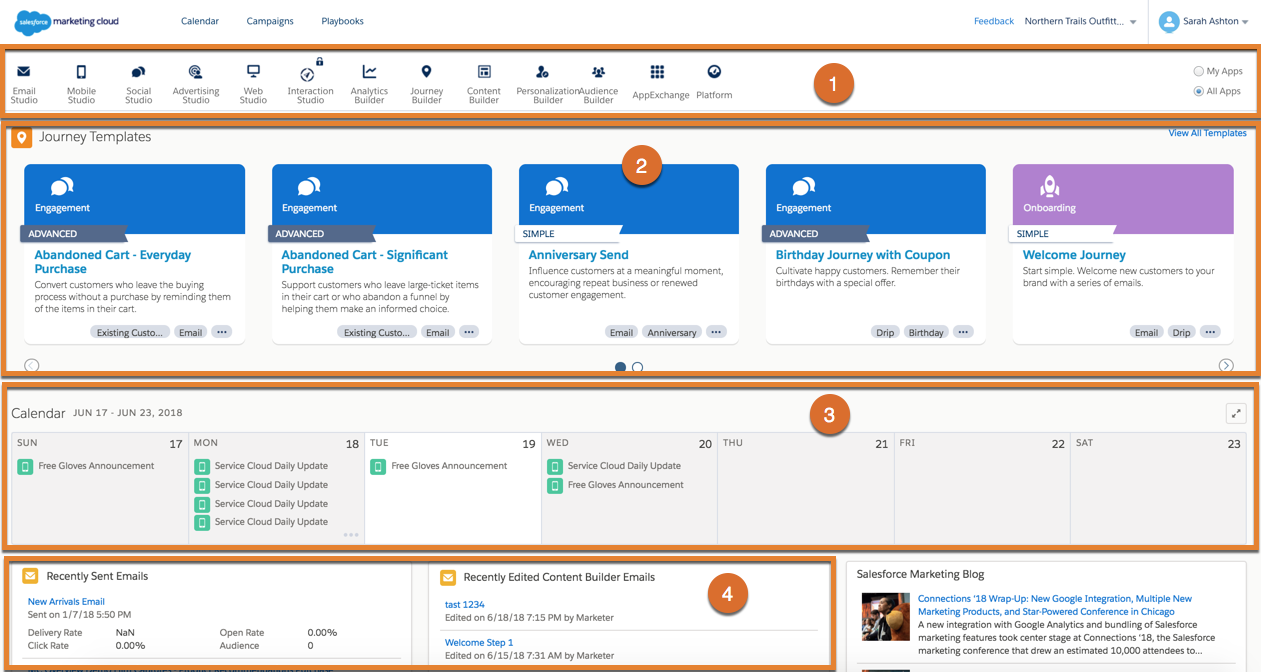 Get Started with Email Studio Unit Salesforce Trailhead