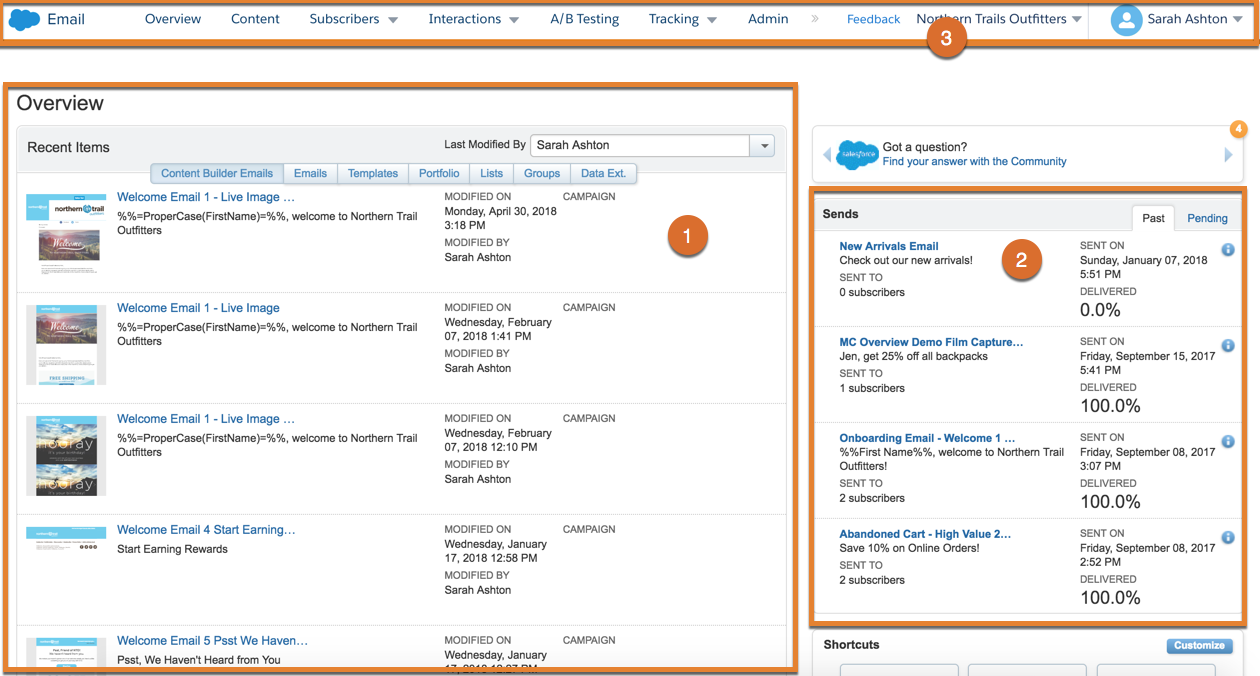 Salesforce Marketing Cloud Email Templates prntbl