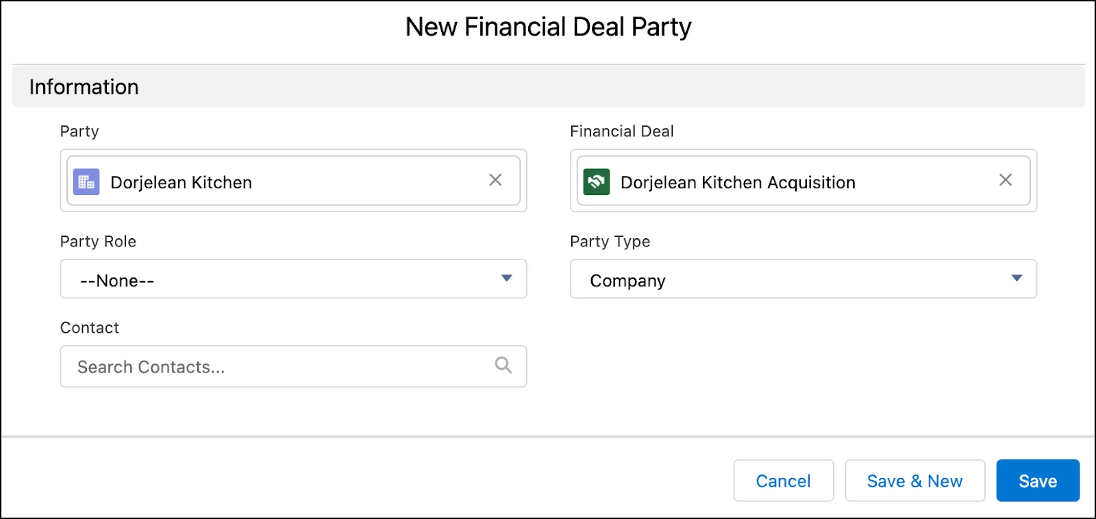 Work with Financial Deal Management Unit Salesforce Trailhead