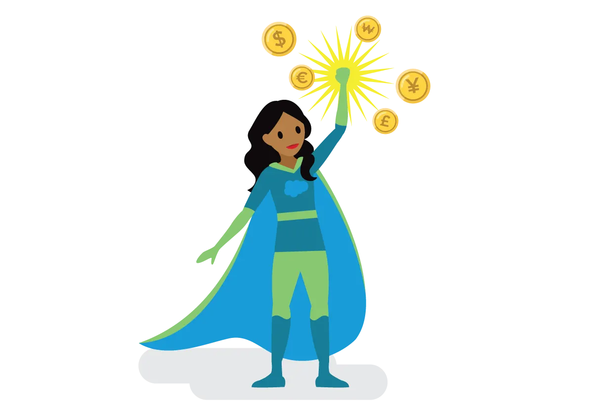 Salesforcelandian financial superhero.