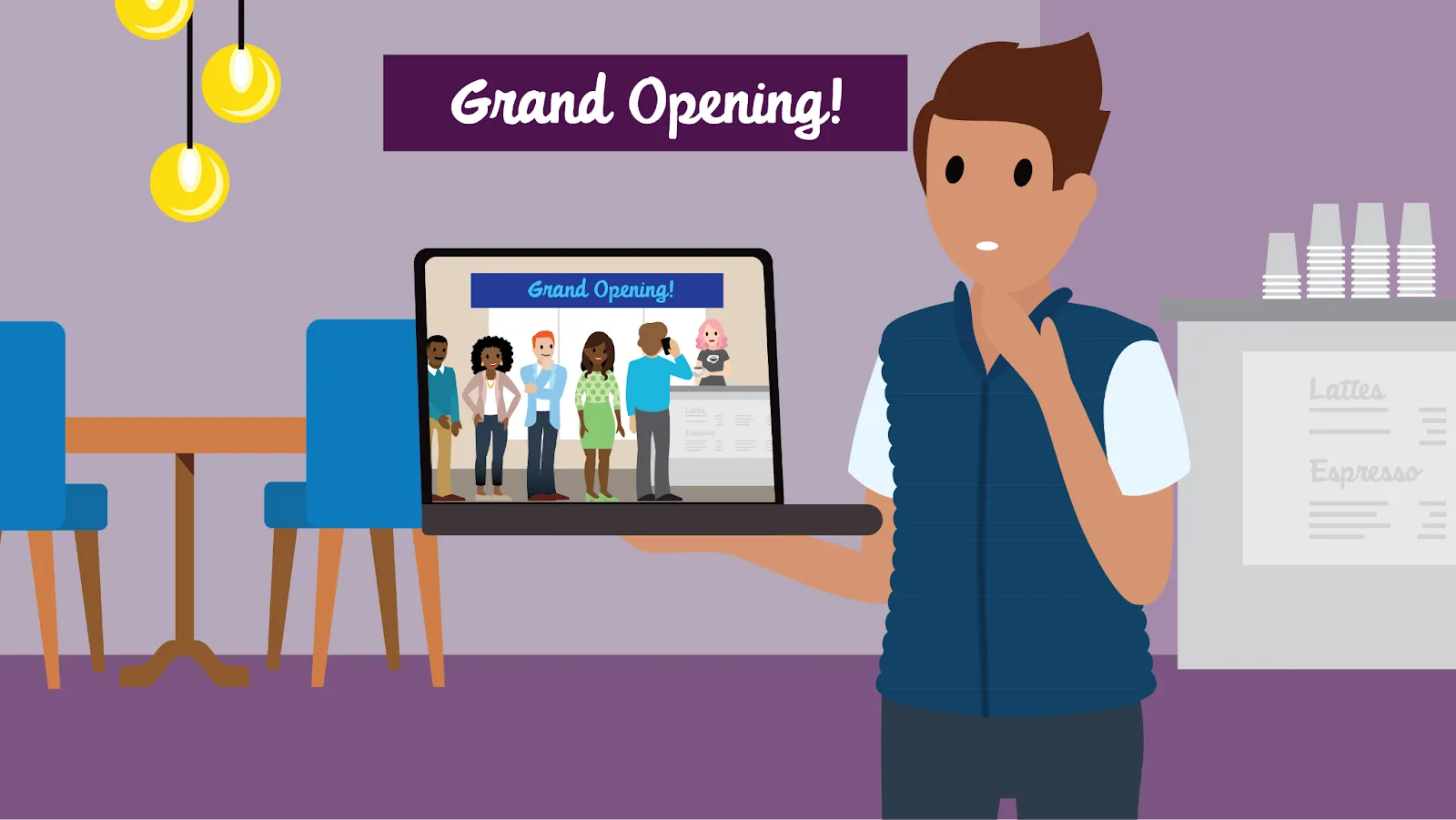 virtual grand opening party