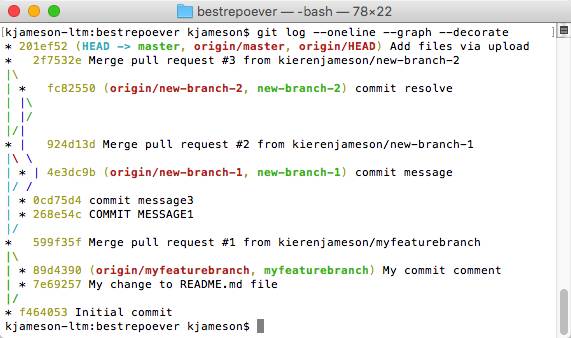 Git の履歴の操作 単元 Salesforce Trailhead