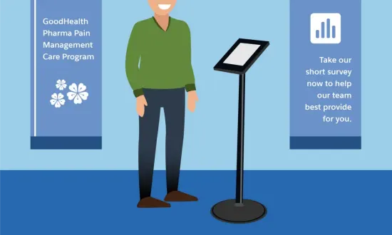 Charles enrolls in the GoodHealth Pain Management Care Program.