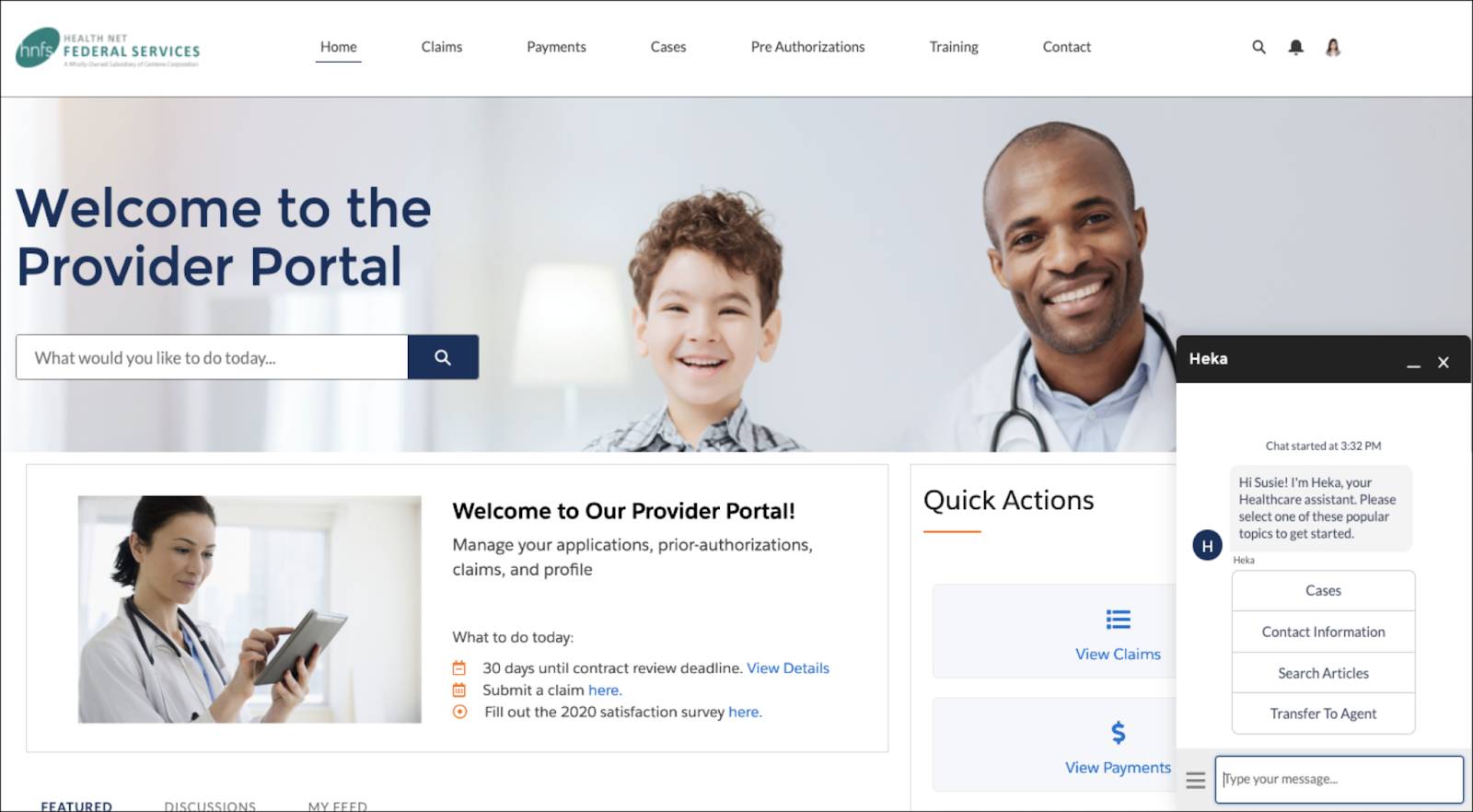 Work with Health Cloud for Payers Unit Salesforce Trailhead