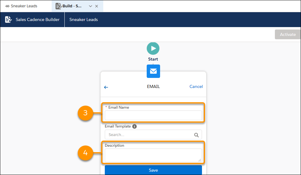 Build Sales Cadences Unit Salesforce Trailhead