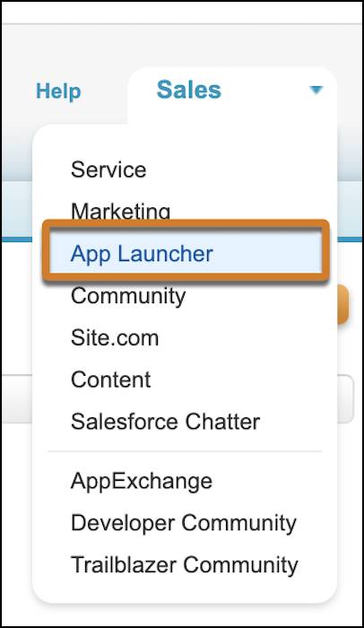 Klassischer App Launcher