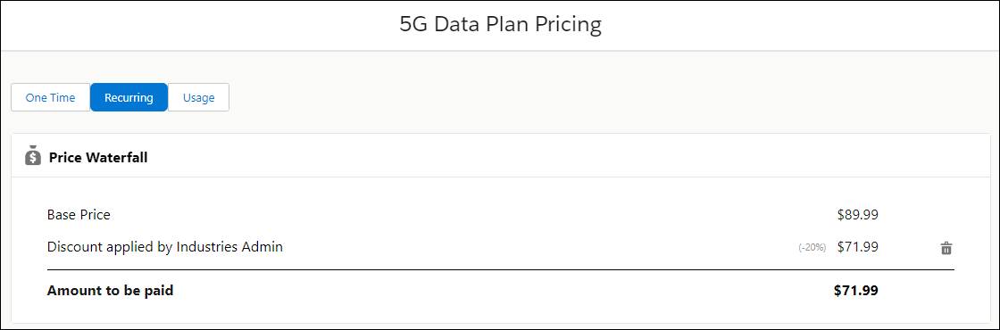 Price of 5G Data Plan updated to $71.99 after the discount.