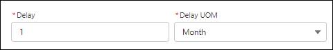 Delay and Delay UOM properties.