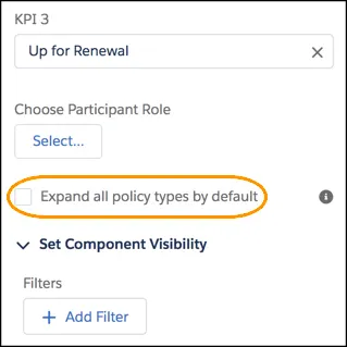 Expand Policy Types by Default