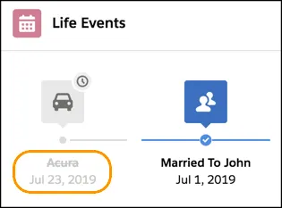 Expired Life Event