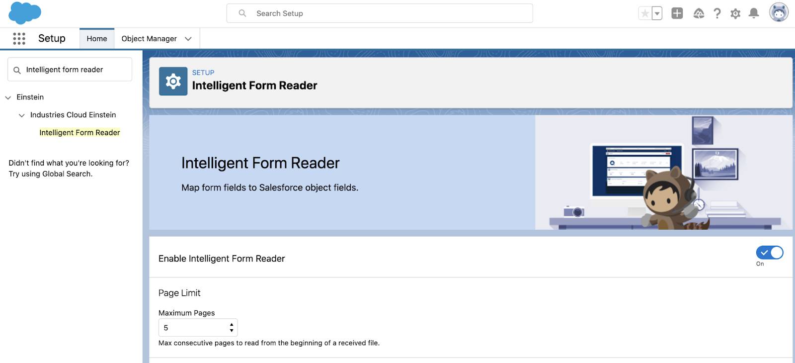 Set Up Intelligent Form Reader Unit Salesforce Trailhead