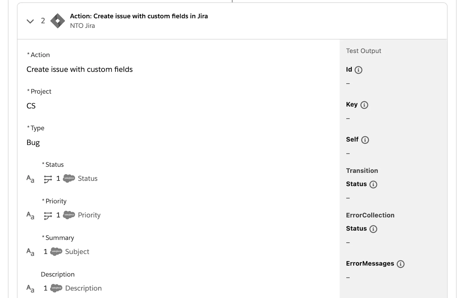 Tested flow showing no green check mark on step 2 in If branch.