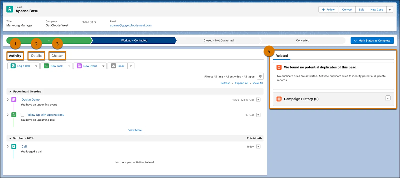 Track Potential Customers with Leads